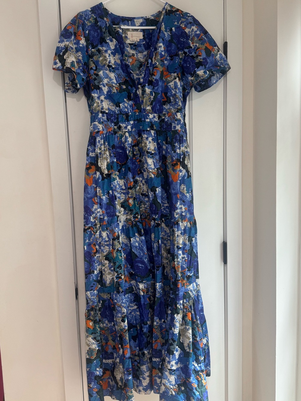 Anthropologie Somerset Maxi Dress in XL Sapphire